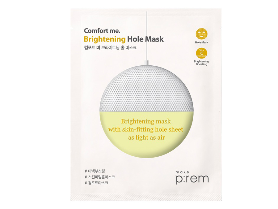 MAKE PREM Comfort me. Brightening Hole Mask