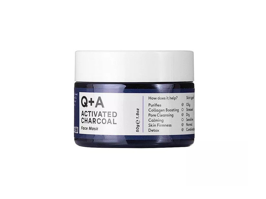 Q+A - Activated Charcoal - Face Mask