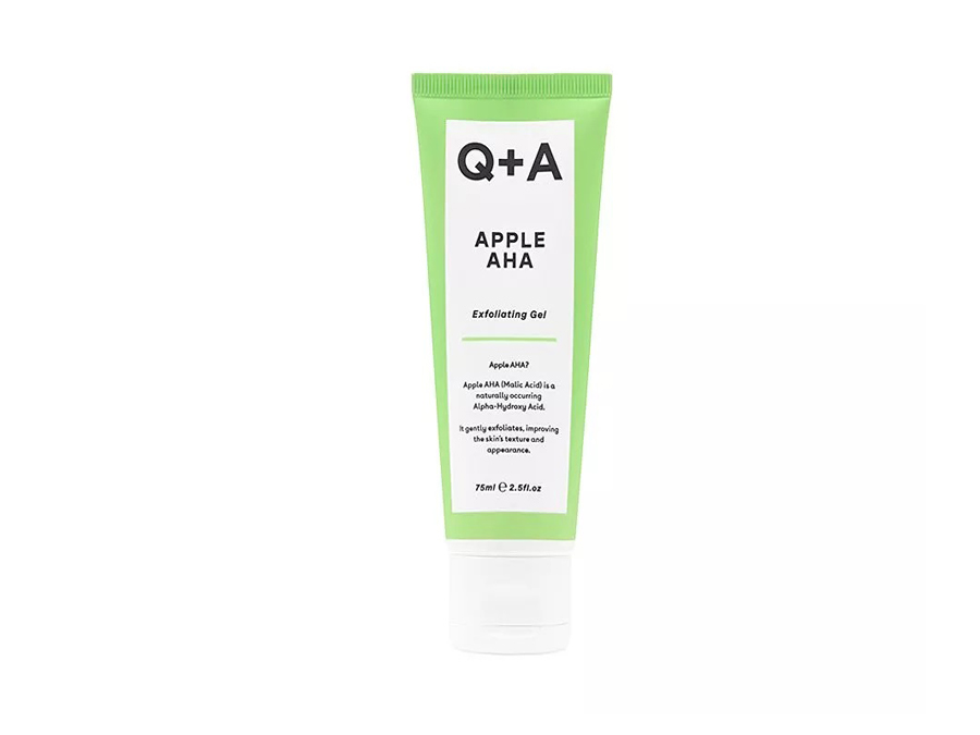Q+A - Apple AHA - Exfoliating Gel - Żel Eksfoliujący z Kwasem Jabłkowym - 75ml