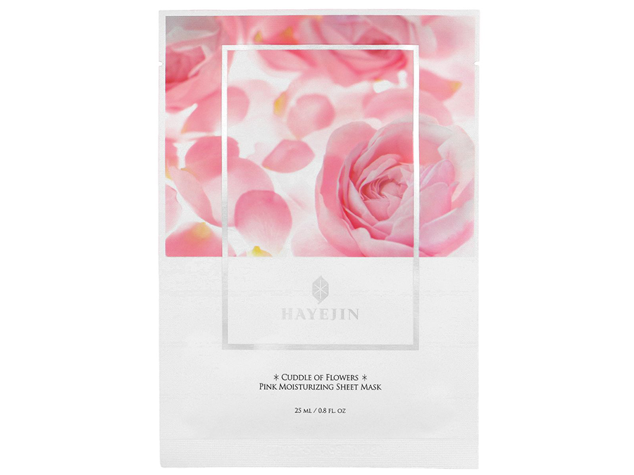 HAYEJIN Cuddle of Flowers Pink Moisturizing Sheet Mask 25ml
