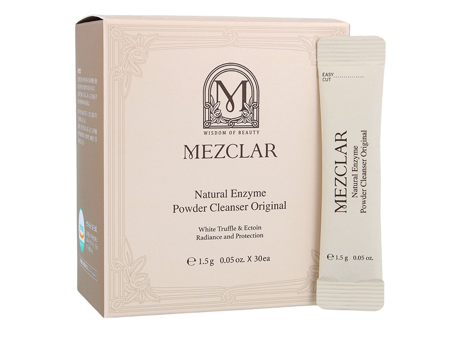 MEZCLAR Natural Enzyme Powder Cleanser Original 1,5gx30szt - wielofunkcyjny proszek oczyszczający